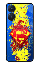 Superman logo Redmi 13C 5G Glass Case