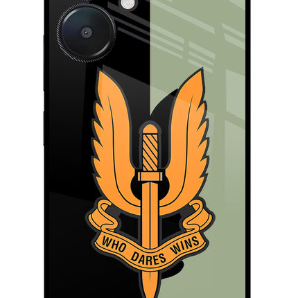 Balidan Logo Redmi 13C 5G Glass Case