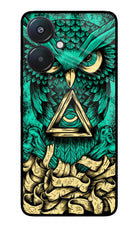 Green Owl Redmi 13C 5G Glass Case