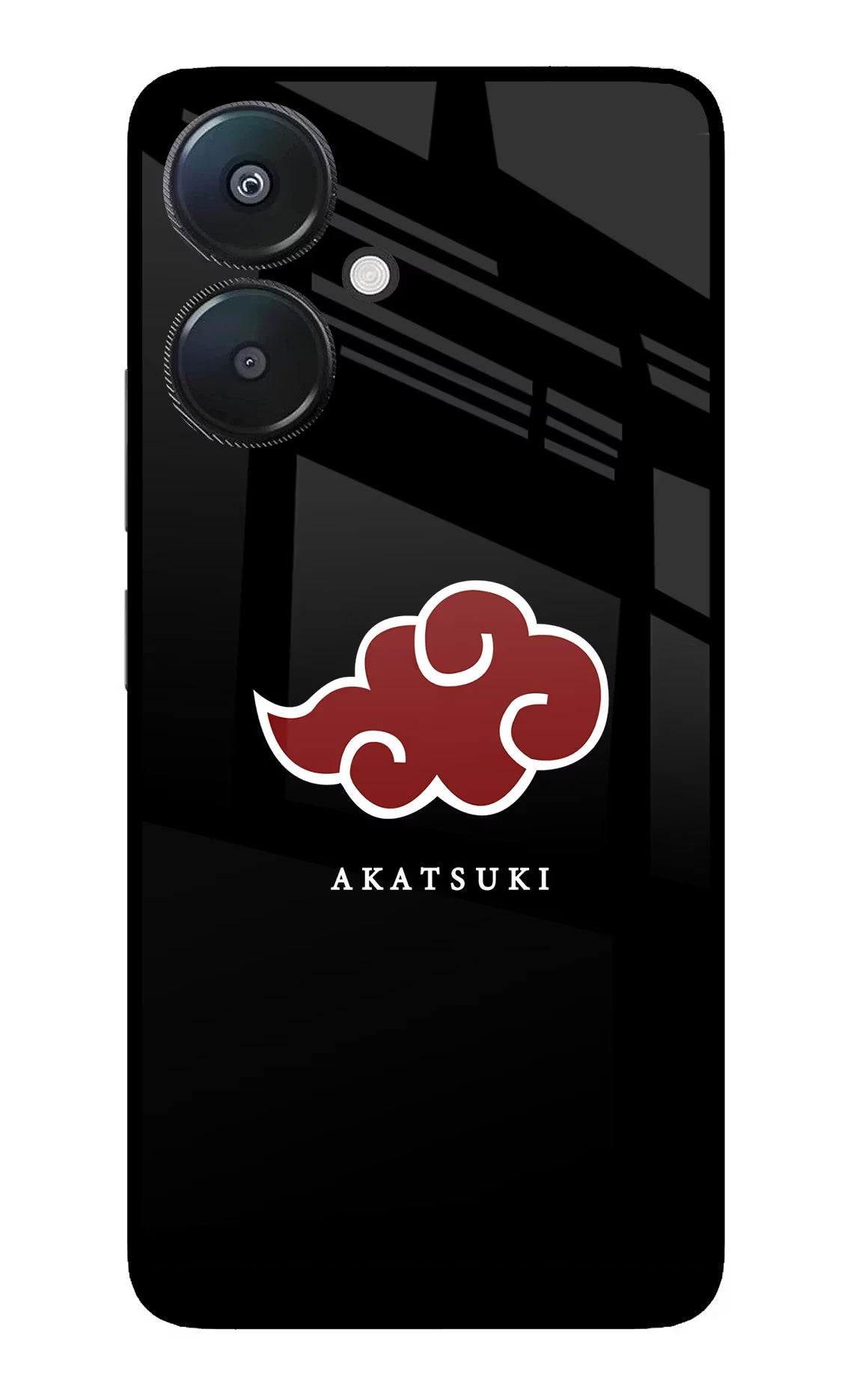 Akatsuki Redmi 13C 5G Glass Case Back Cover by Casekaro