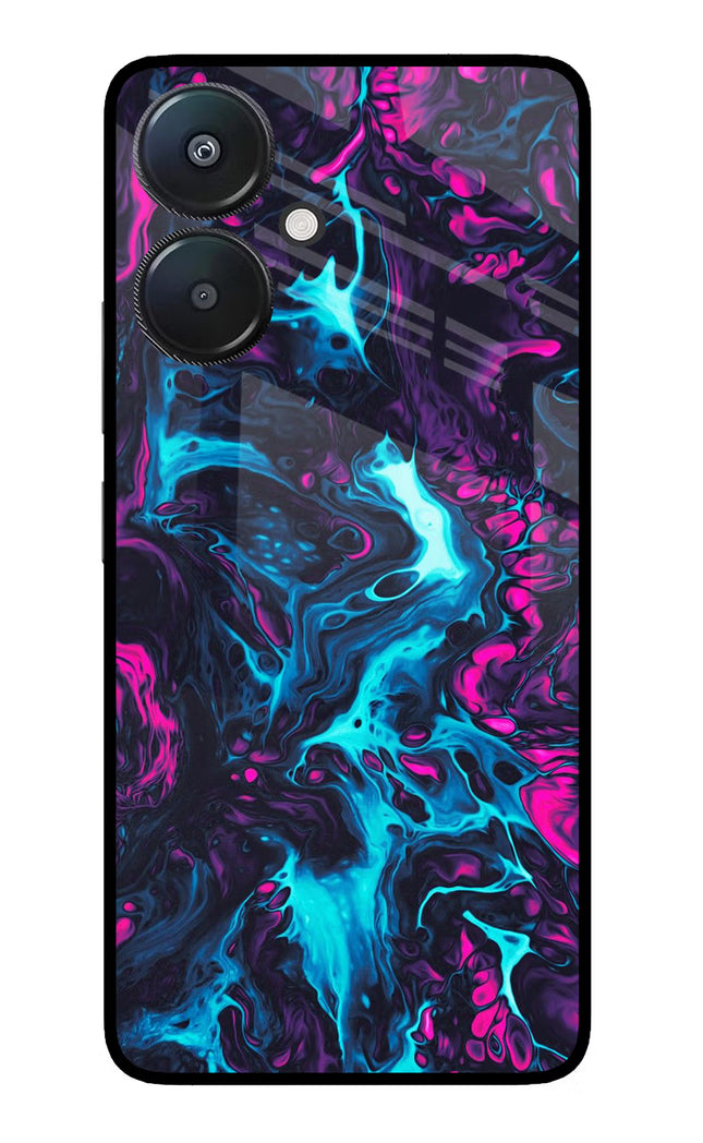 Abstract Redmi 13C 5G Glass Case