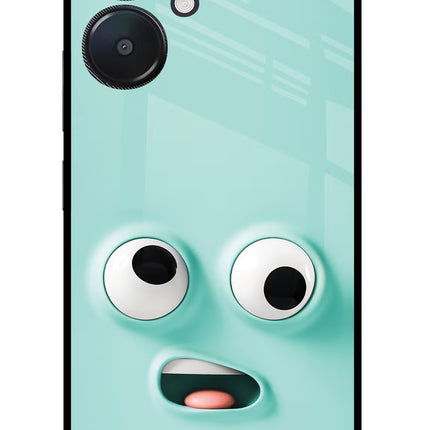 Funny Cartoon Redmi 13C 5G Glass Case