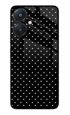 White Dots Redmi 13C 5G Glass Case