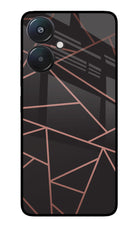 Geometric Pattern Redmi 13C 5G Glass Case