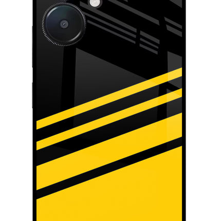 Yellow Shades Redmi 13C 5G Glass Case
