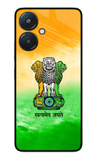 Satyamev Jayate Flag Redmi 13C 5G Glass Case
