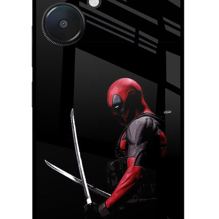 Deadpool Redmi 13C 5G Glass Case