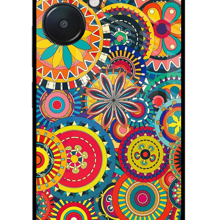 Gol Gol Art Redmi 13C 5G Glass Case