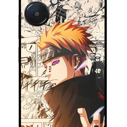 Pain Anime Redmi 13C 5G Glass Case