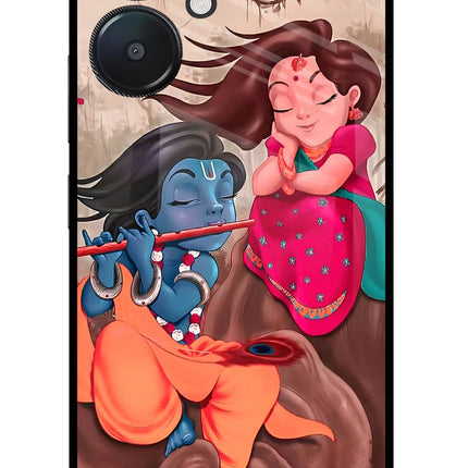 Radhe Krishna Redmi 13C 5G Glass Case