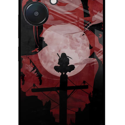 Naruto Anime Redmi 13C 5G Glass Case Back Cover by Casekaro