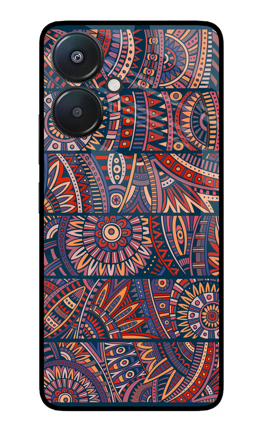African Culture Design Redmi 13C 5G Glass Case