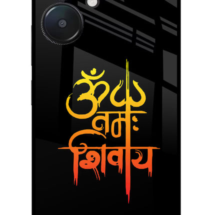 Om Namah Shivay Redmi 13C 5G Glass Case