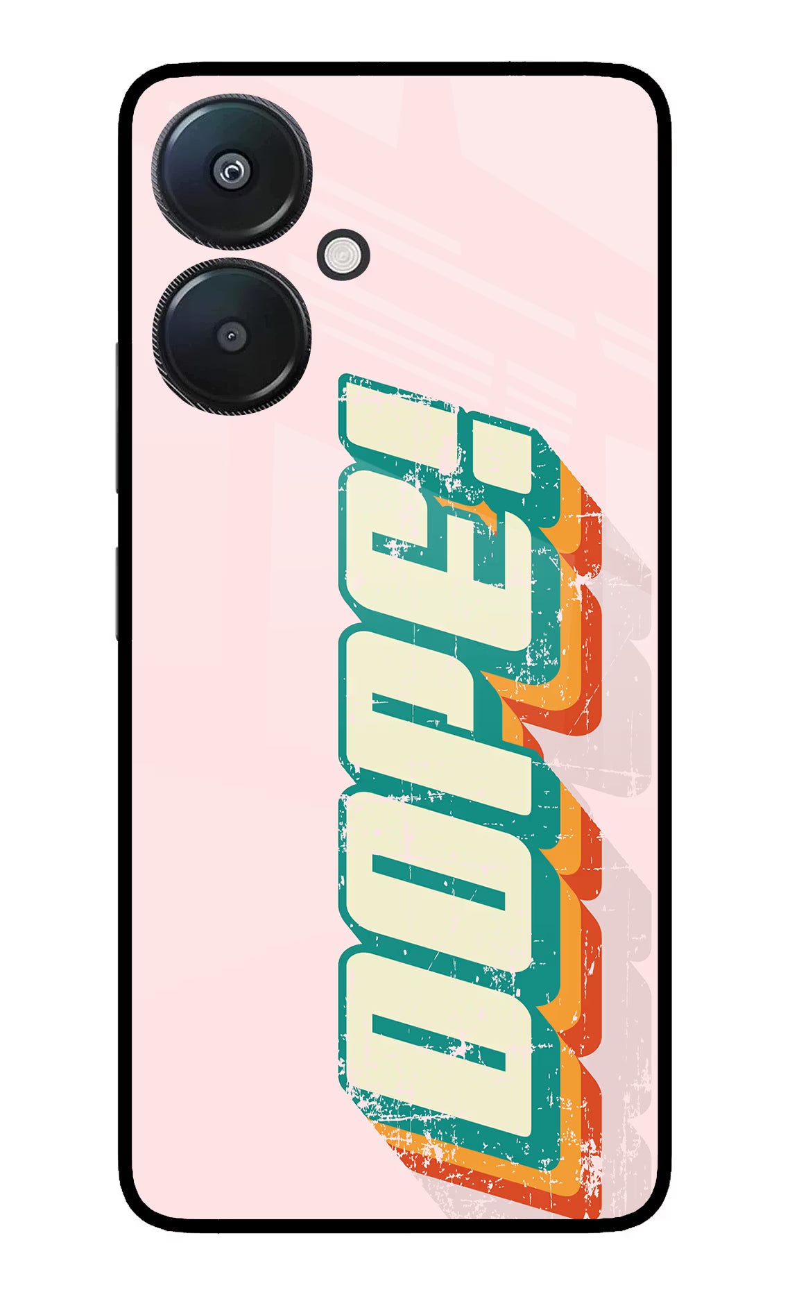 Dope Redmi 13C 5G Glass Case Back Cover by Casekaro