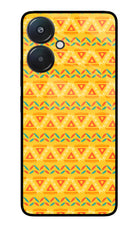 Tribal Pattern Redmi 13C 5G Glass Case