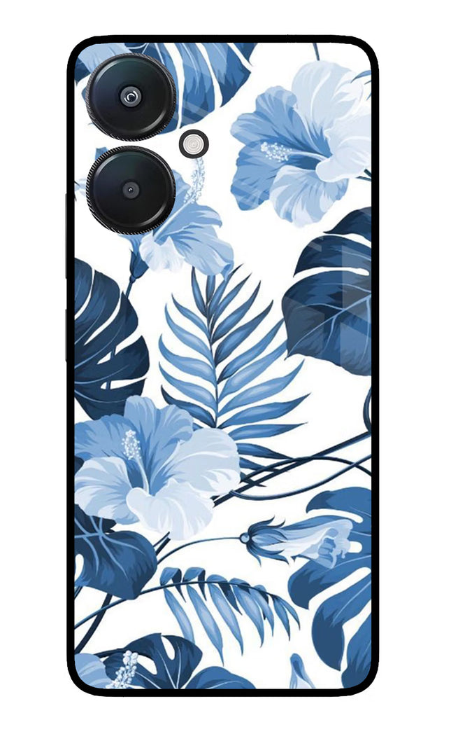 Fabric Art Redmi 13C 5G Glass Case