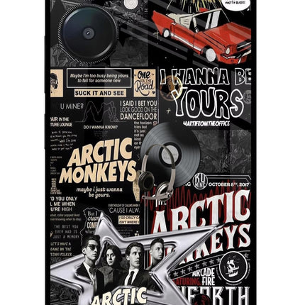 Arctic Monkeys Redmi 13C 5G Glass Case
