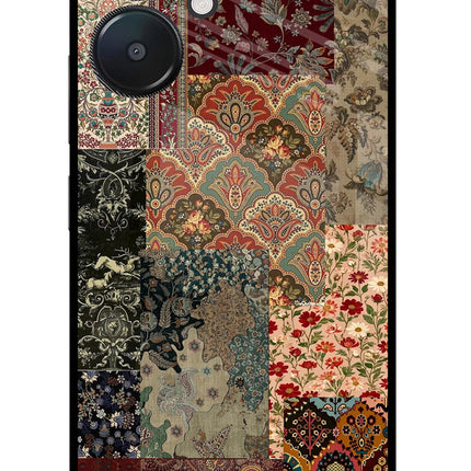 Desi Print Redmi 13C 5G Glass Case
