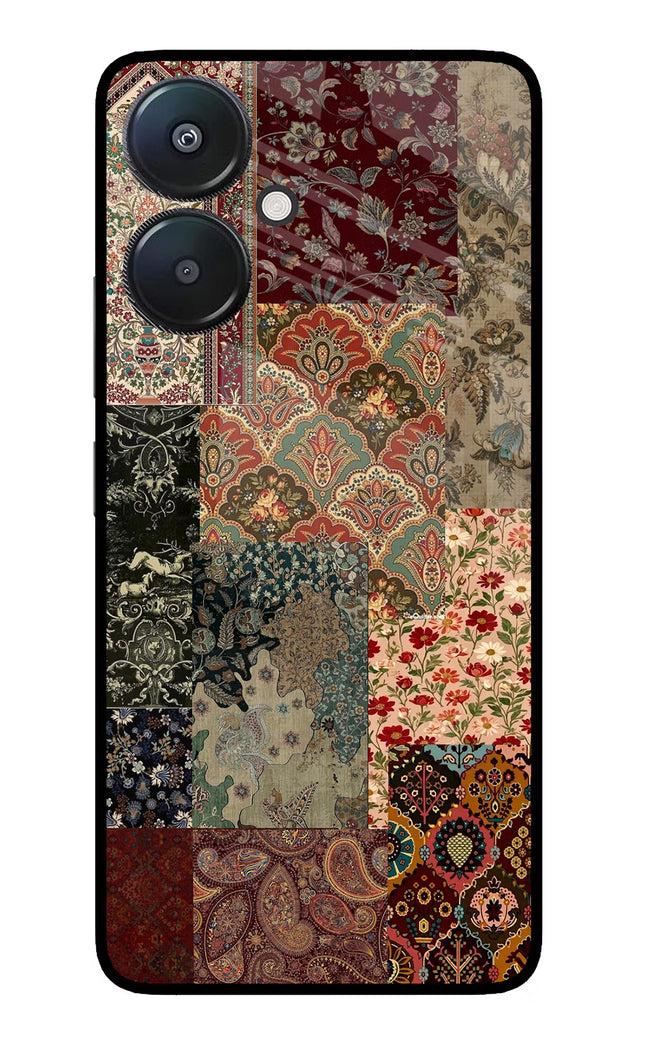 Desi Print Redmi 13C 5G Glass Case