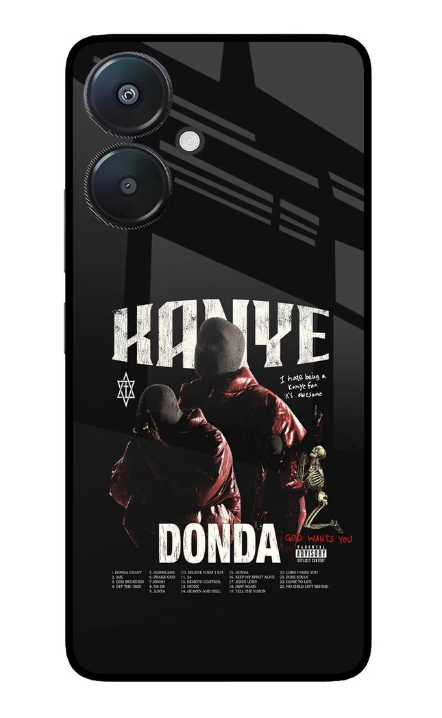 Donda Kanye West Redmi 13C 5G Glass Case