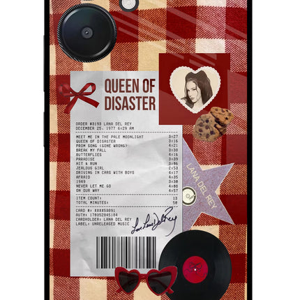 Queen of Disaster Redmi 13C 5G Glass Case