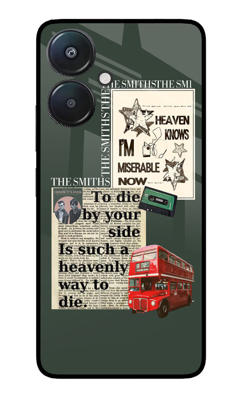 The Smiths Redmi 13C 5G Glass Case