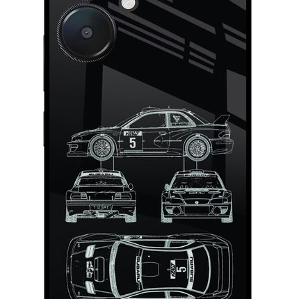 WRC'99 Redmi 13C 5G Glass Case