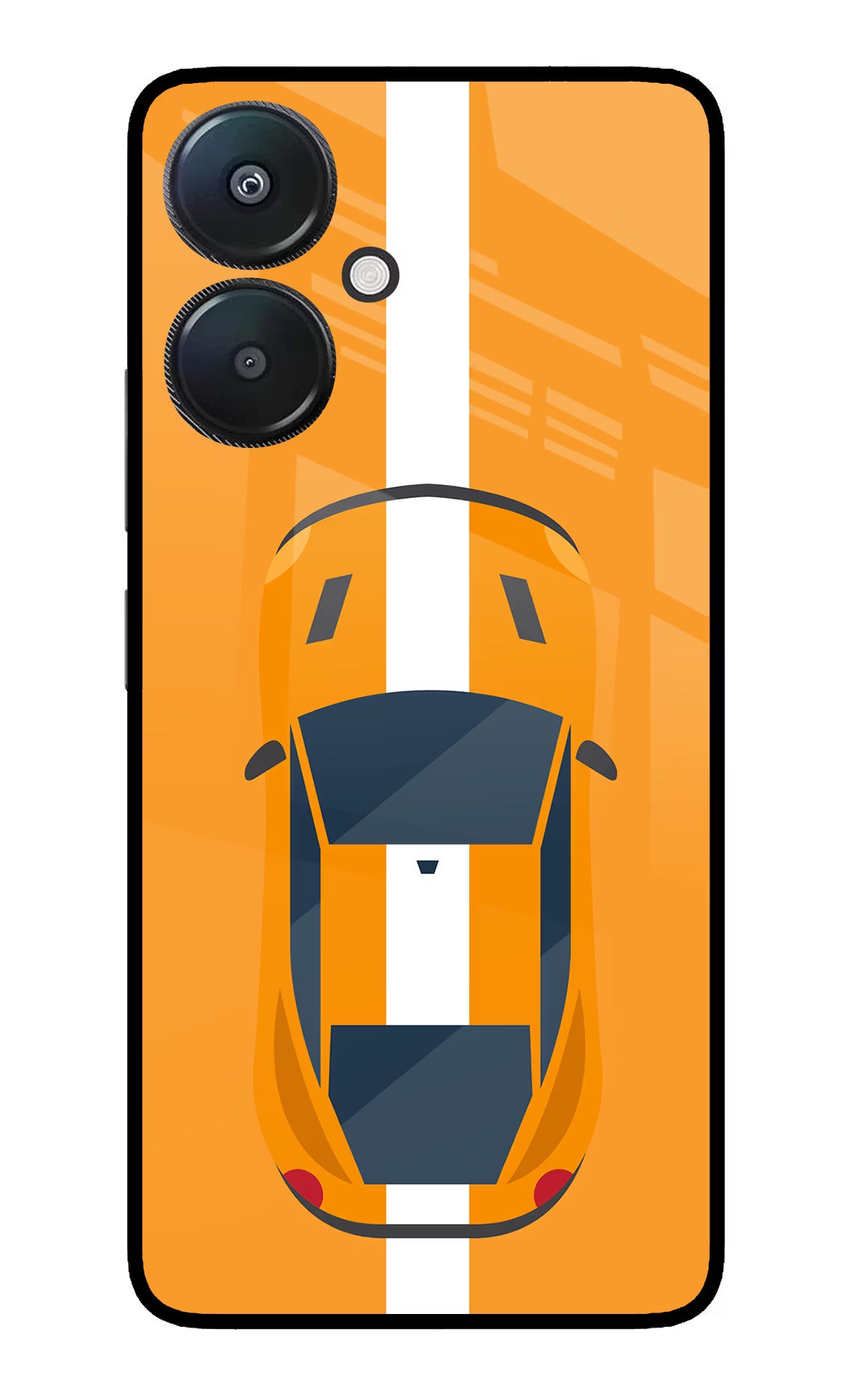 Highway Pursuit Redmi 13C 5G Glass Case