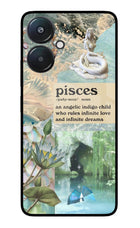 Pisces Zodiac Redmi 13C 5G Glass Case