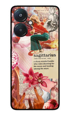 Sagittarius Zodiac Redmi 13C 5G Glass Case