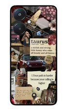 Taurus Zodiac Redmi 13C 5G Glass Case