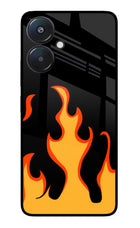 Fired Up – Black Redmi 13C 5G Glass Case