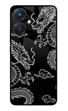 Twin Dragons Redmi 13C 5G Glass Case