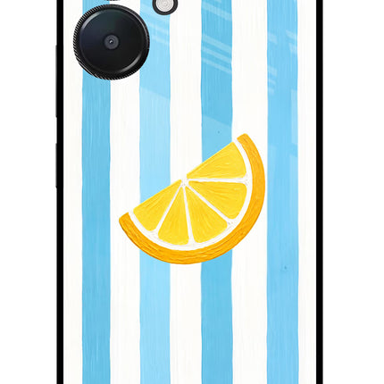 Summer Lemon Redmi 13C 5G Glass Case