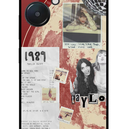 Taylor Swift Redmi 13C 5G Glass Case