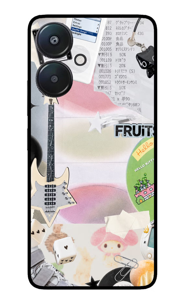 Softcore case Redmi 13C 5G Glass Case
