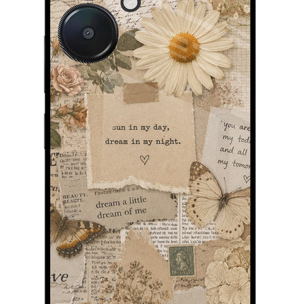 Vintage case Redmi 13C 5G Glass Case