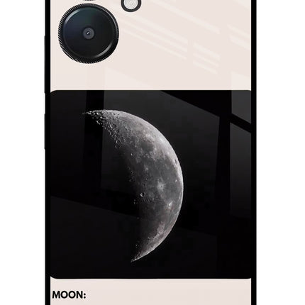 Moon Phase Redmi 13C 5G Glass Case