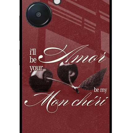Velvet Cherry Redmi 13C 5G Glass Case