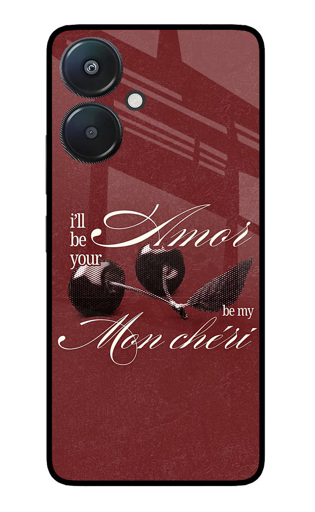 Velvet Cherry Redmi 13C 5G Glass Case