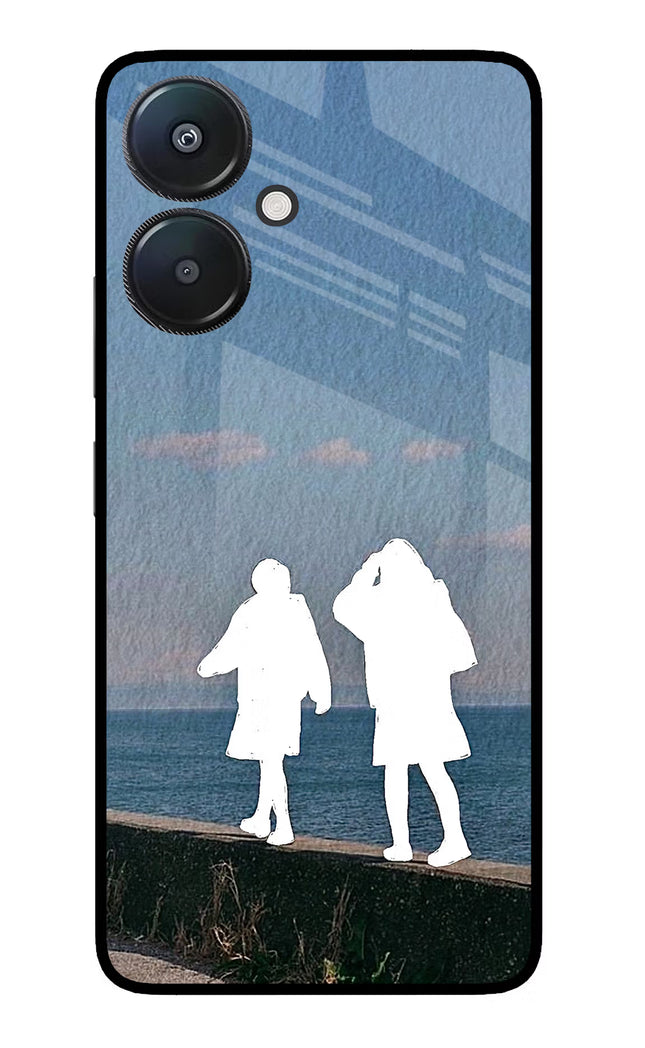 Coastal Dream Redmi 13C 5G Glass Case