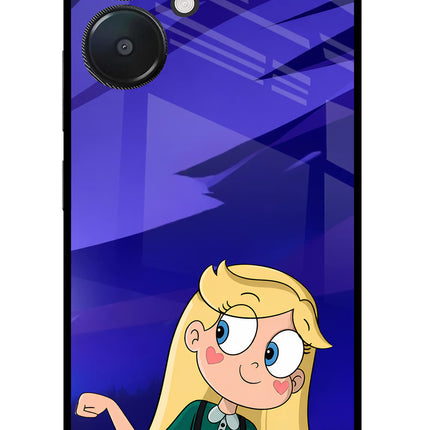 Star Glow Redmi 13C 5G Glass Case