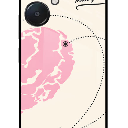 Miss Orbit Redmi 13C 5G Glass Case
