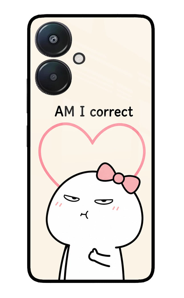 Always Right Redmi 13C 5G Glass Case