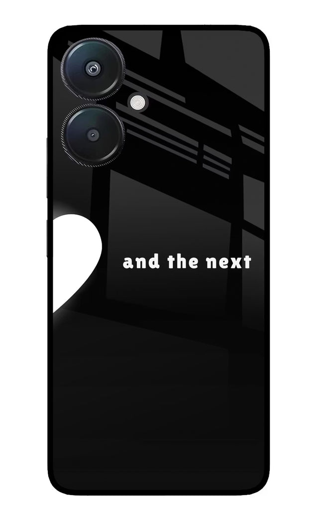 Next World Redmi 13C 5G Glass Case
