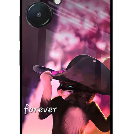 Forever Cat Redmi 13C 5G Glass Case