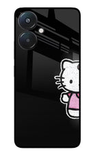 Kitty Charm Redmi 13C 5G Glass Case