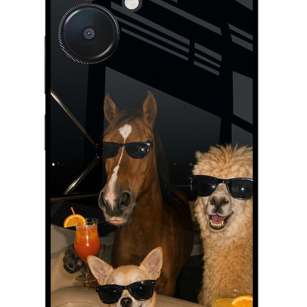 Party Squad Redmi 13C 5G Glass Case