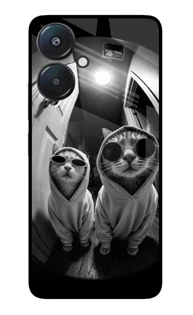 Hood Cats Redmi 13C 5G Glass Case