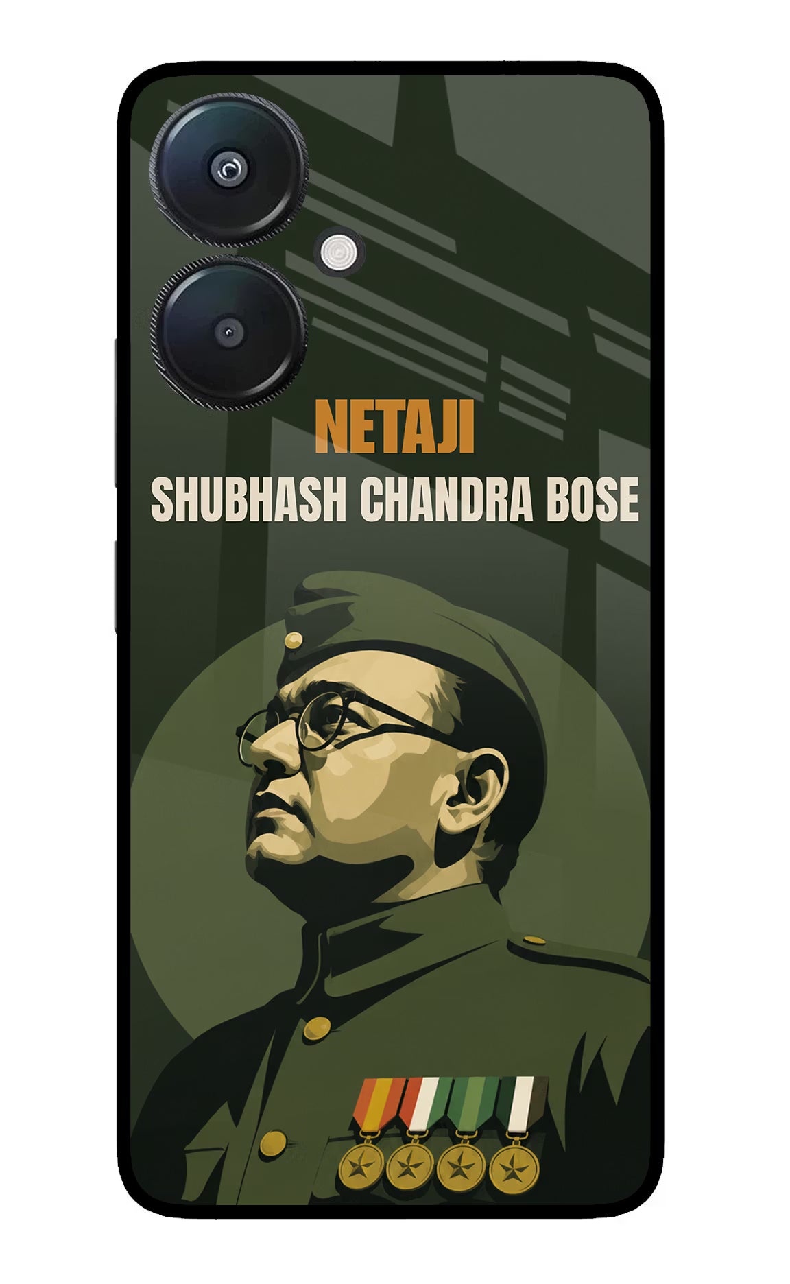 Netaji Legacy Redmi 13C 5G Glass Case